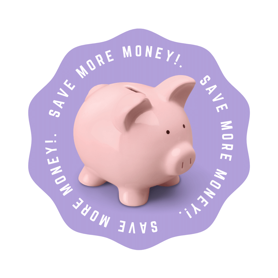 A Trust Badge With a Piggy Bank