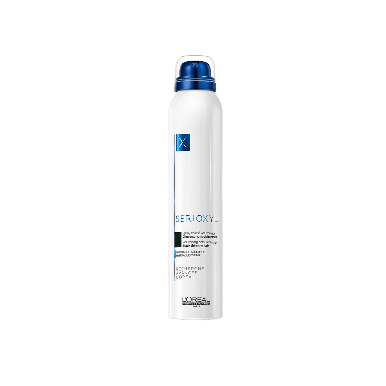 L'Oréal Professionnel Serioxyl Coloured Spray Black 200mL Aerosol