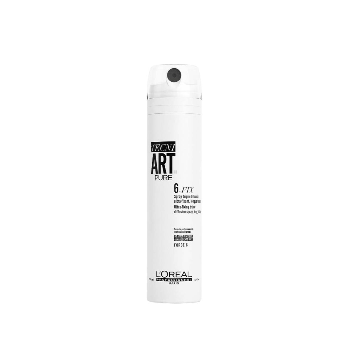 L'Oréal Professionnel Tecni Art 6-Fix Triple Diffusion Spray 250mL Aerosol Can