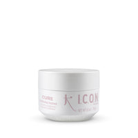 White jar with 'I.C.O.N.' branding on a white background