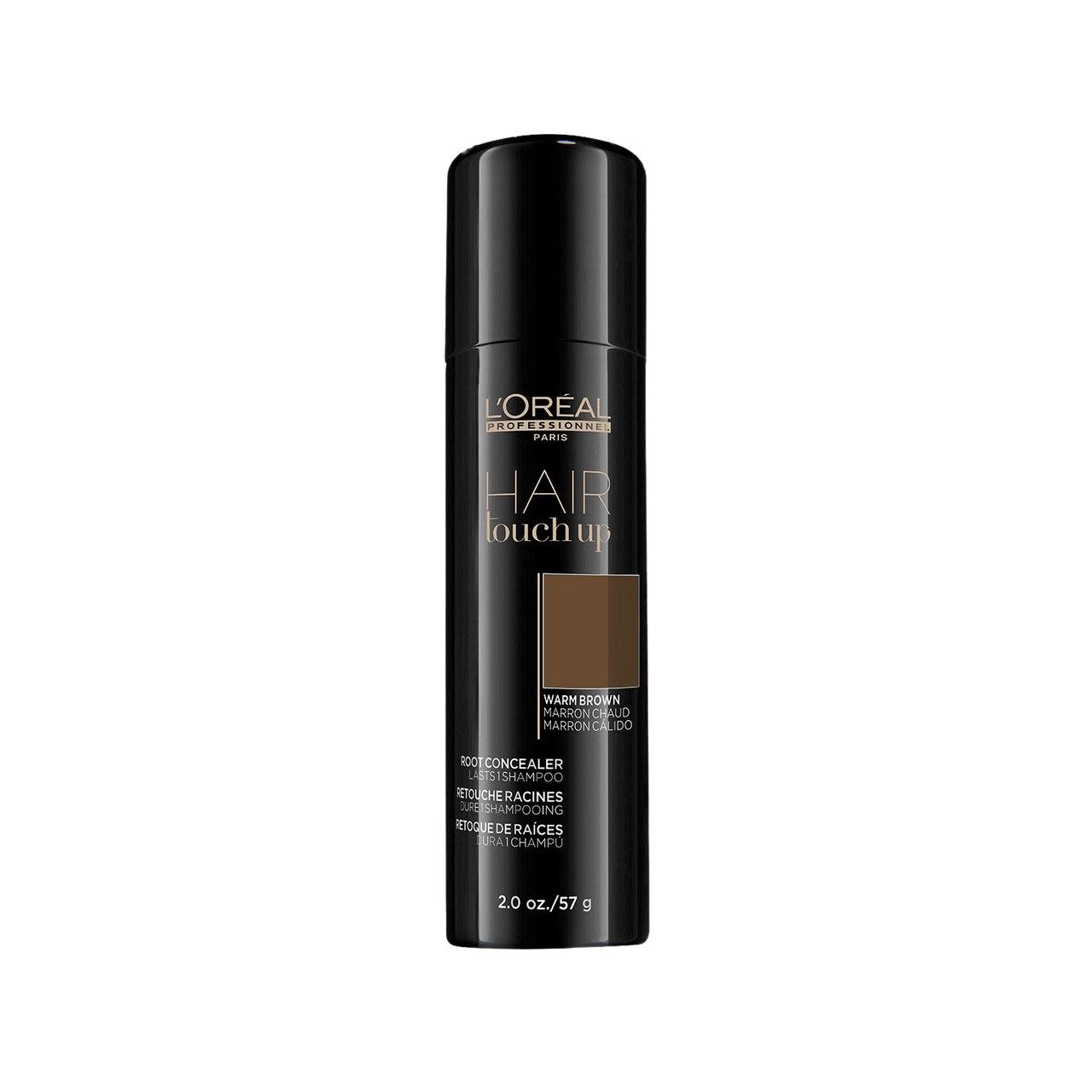 L'Oréal Professionnel Hair Touchup Warm Brown 57g Spray